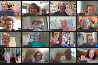 ut olli members on zoom
